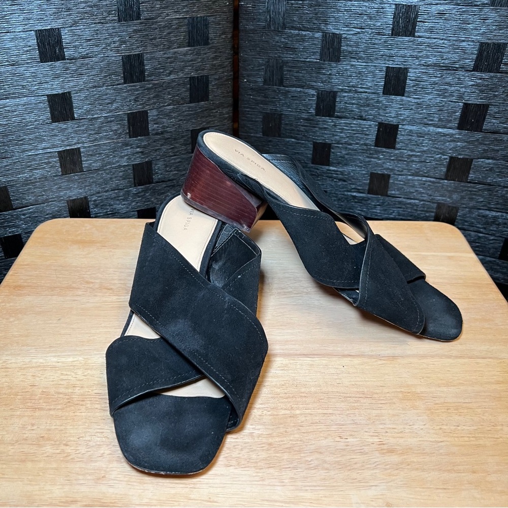 Women’s Size 12M Via Spiga Leather heels